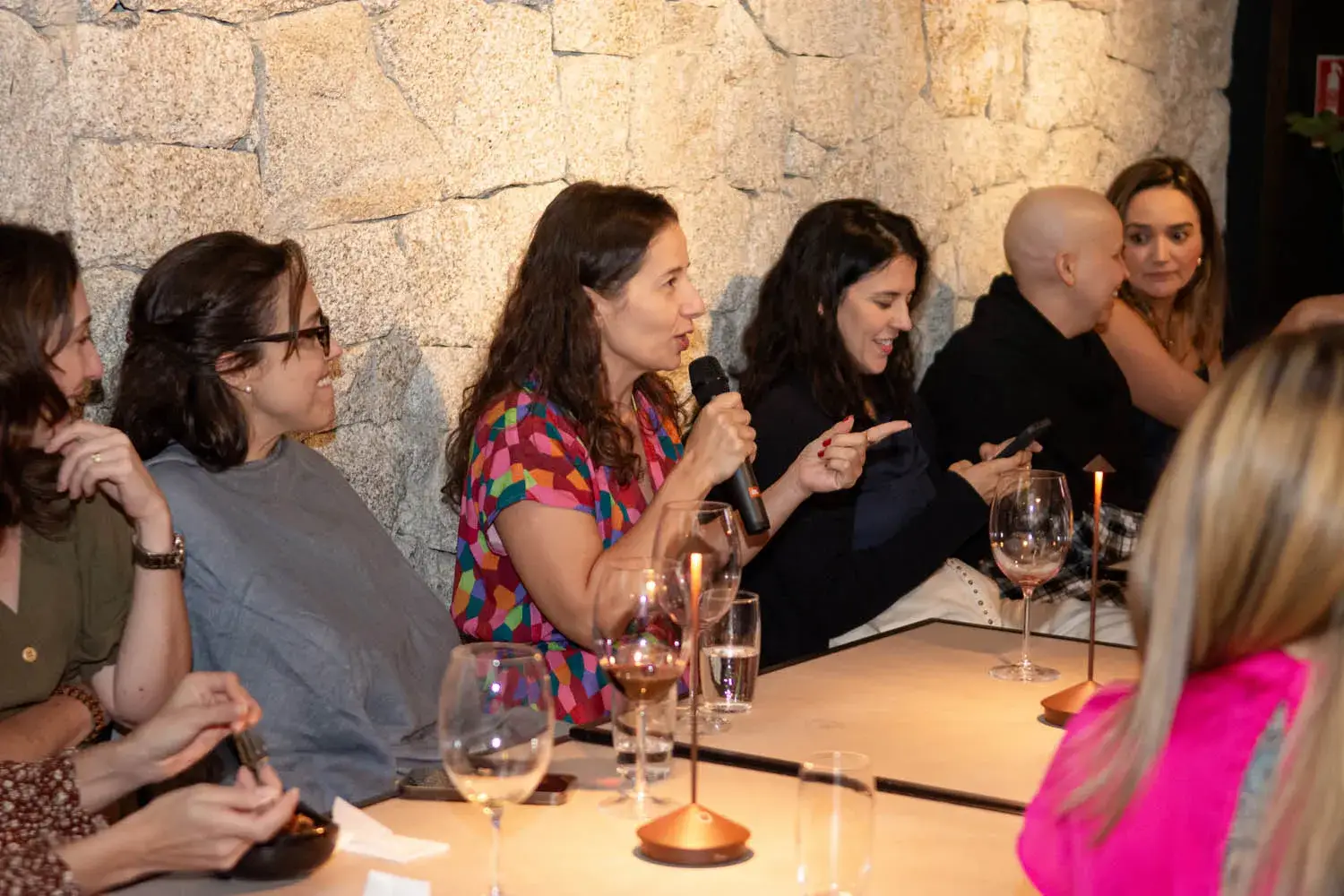 Relatos de Mães durante o talk no no Pause - Toda Mãe Merece um Pause - Just Real Moms