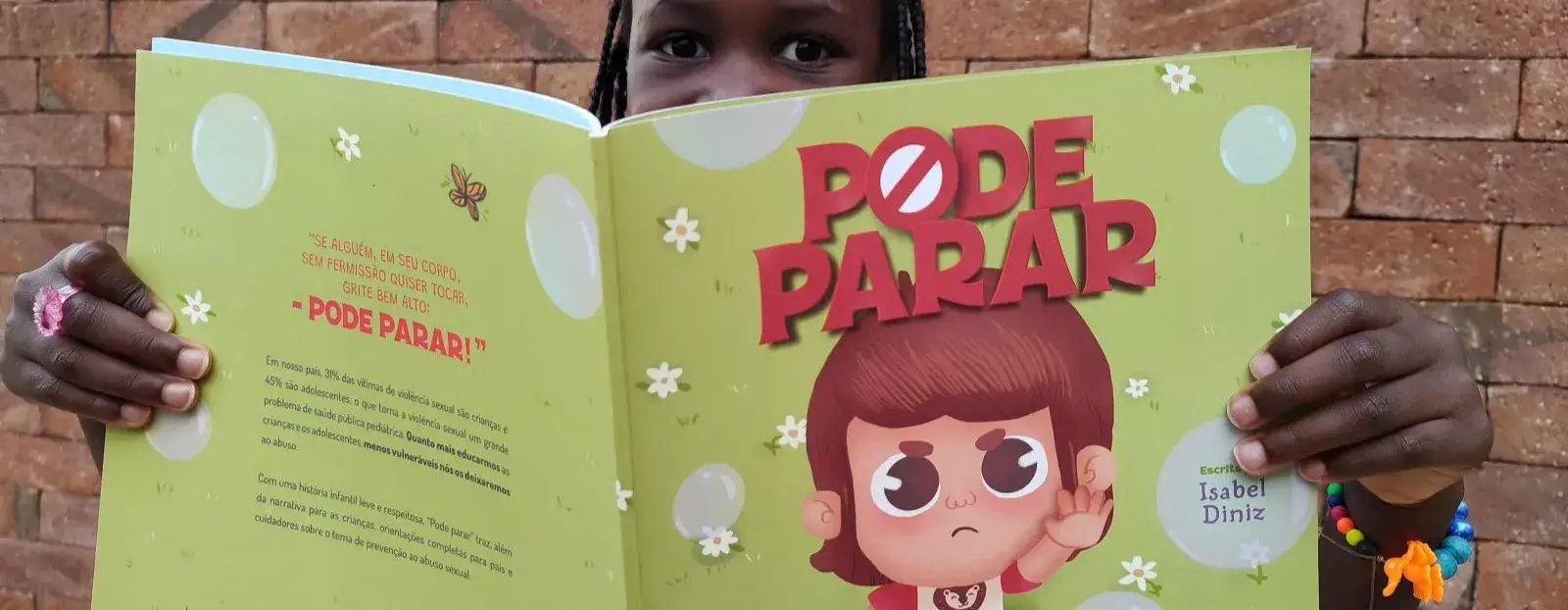 Livro "Pode Parar" da Coleção Conto com Você - Just Real Moms