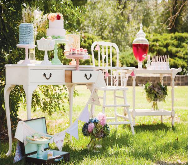 Festa “Vintage” para meninas!