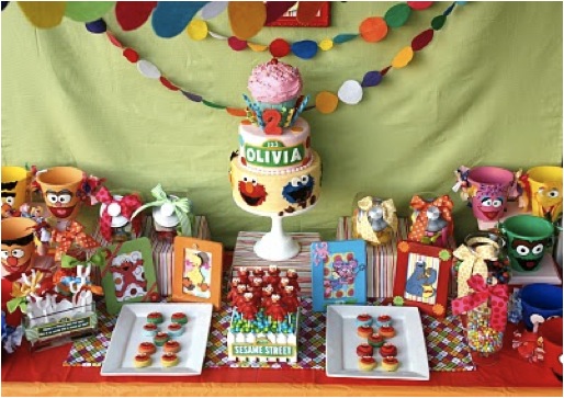 Aniversário com a Vila Sésamo