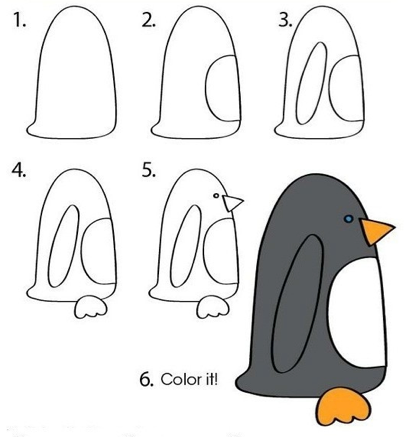 Ensine seu filho desenhos fáceis de fazer!
