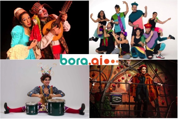 Programação para o fim de semana – por Bora.aí