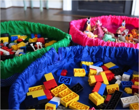 Chega de brinquedos espalhados!