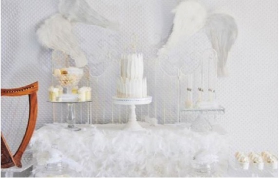 White Baby Shower!