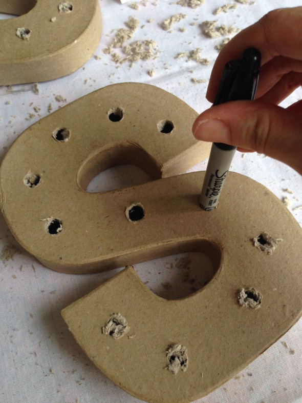 Aprenda a fazer: Marquee Letters DIY - Just Real Moms