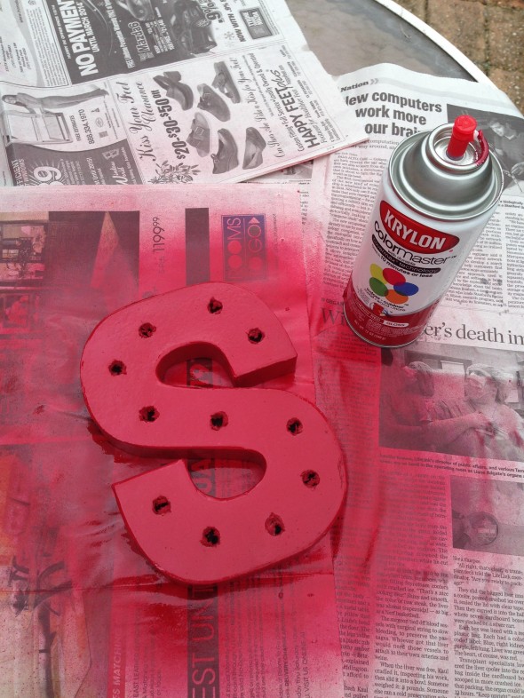 Aprenda a fazer: Marquee Letters DIY - Just Real Moms