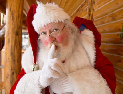 Coloque o Papai Noel para dentro de casa e encante as crianças!