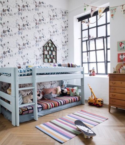 Beliche no quarto das crianças - Just Real Moms