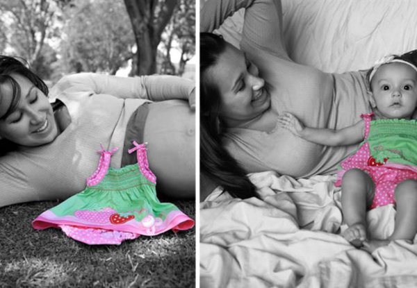5 ideias criativas para fotografar o crescimento da barriga! - Just Real Moms