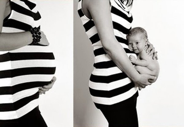 5 ideias criativas para fotografar o crescimento da barriga! - Just Real Moms