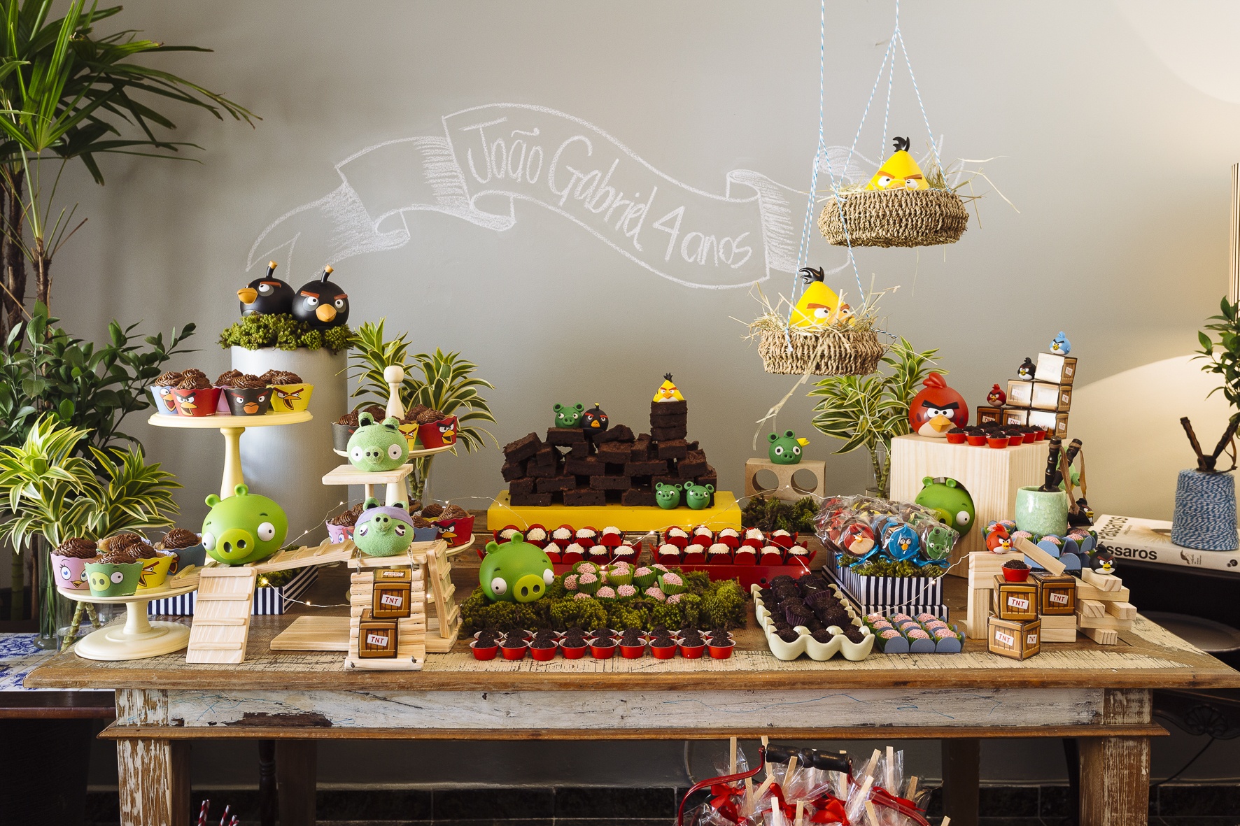 Real Party: Festa charmosa do Angry Birds