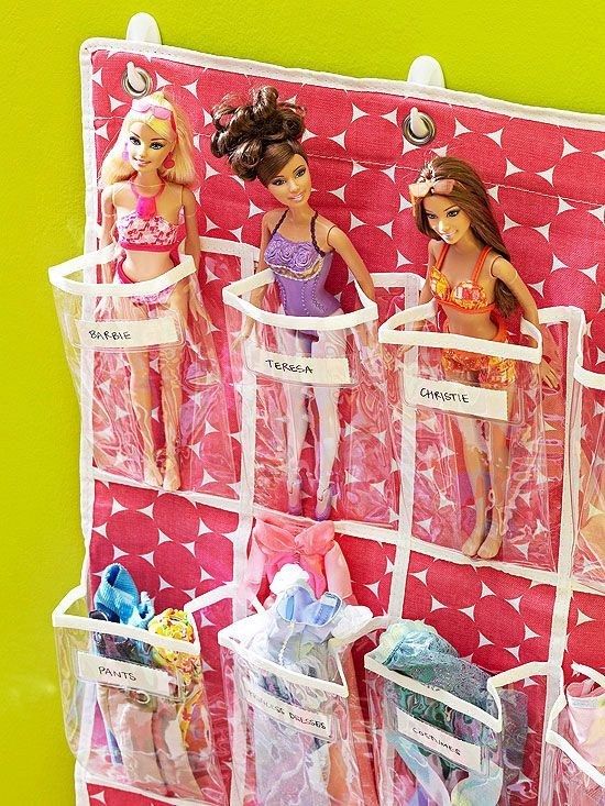 como organizar barbies - Just Real Moms