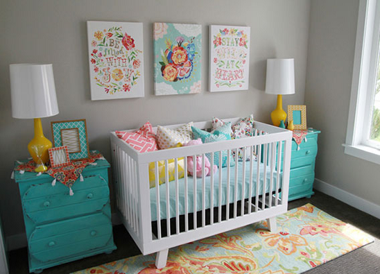 decoração quarto de menina - Just Real Moms
