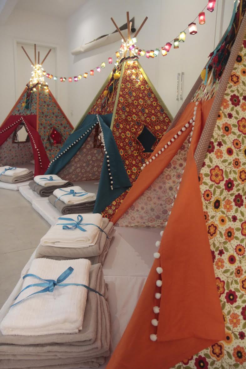 Festa do Pijama com cabaninhas - Zzzuzuê