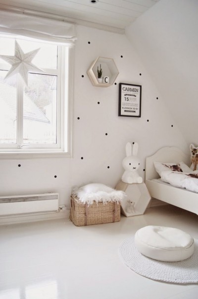Quartos infantis preto e branco - Just Real Moms