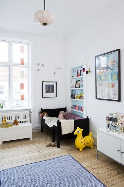 Quartos infantis preto e branco - Just Real Moms