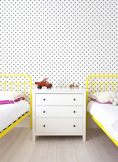 Quartos infantis preto e branco - Just Real Moms