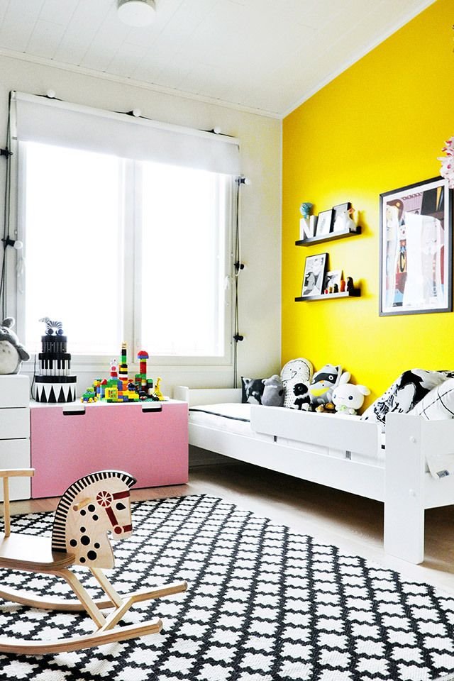 Quarto infantil preto e branco - Just Real Moms