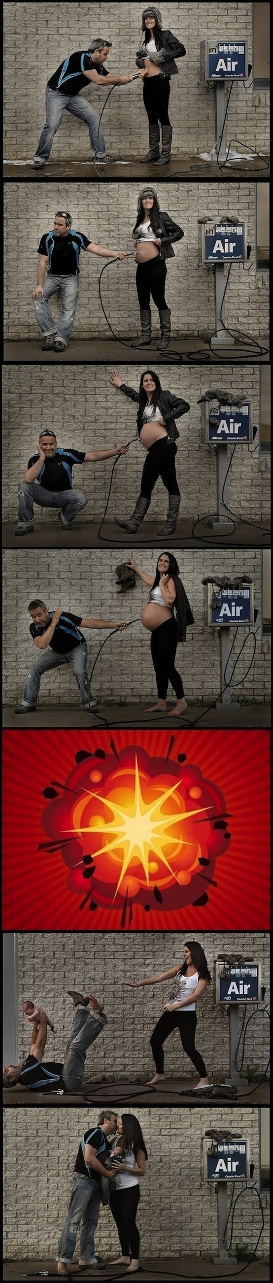 Ideias de fotos para acompanhar a gravidez - Just Real Moms