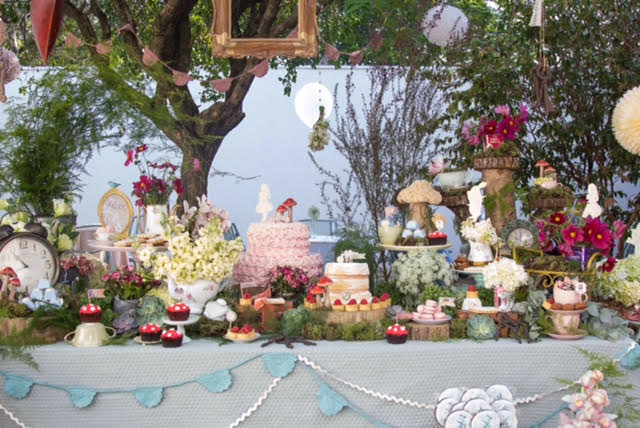 Festa Alice no País das Maravilhas - por Fresa Festas