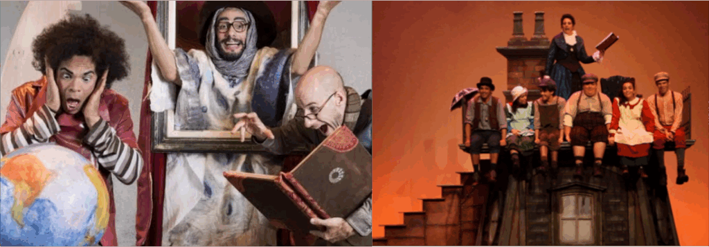 Teatro para crianças na cidade de São Paulo: Canção dos Direitos das Crianças, no Teatro Frei Caneca e Viagem ao Centro da Terra, no Teatro Alfa