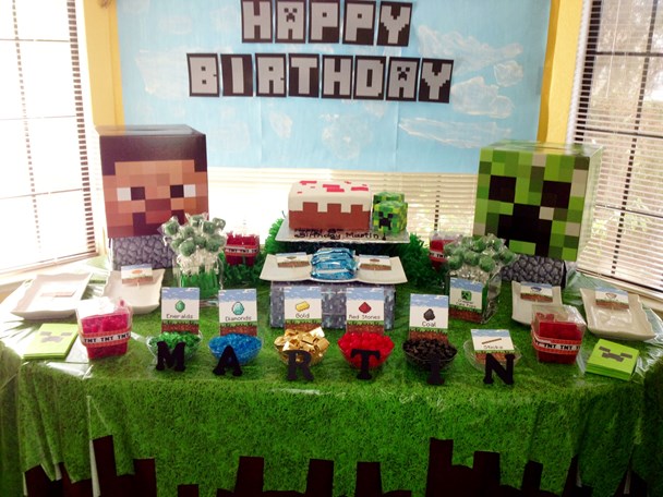 Minecraft Party!