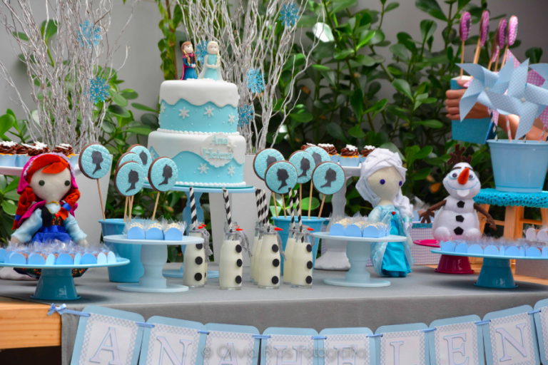 Festa de 3 anos da Ana Helena: Tema Frozen