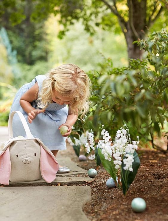 Magia da Páscoa - Cesta de Caça aos Ovos - Just Real Moms