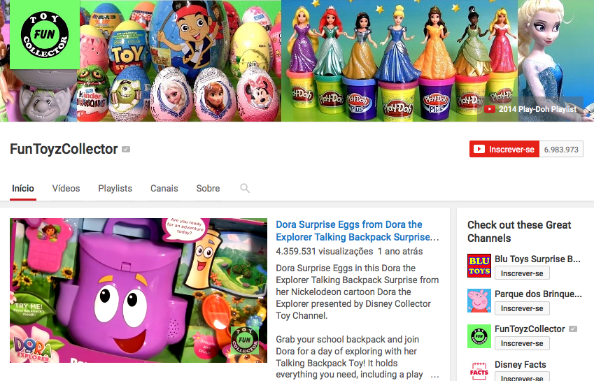 Abrir brinquedos no Youtube - Just Real Moms