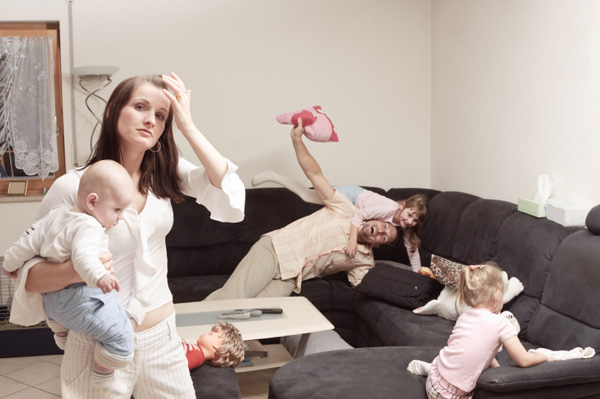 As mães são mais estressadas do que os pais, diz o mais óbvio estudo da história... - Just Real Moms