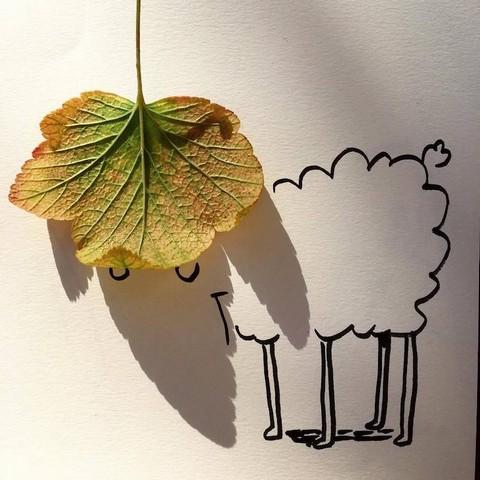 Artista transforma sombras de objetos em desenhos lindos!