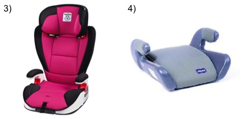 duvida sobre qual a melhor cadeirinha para carro
