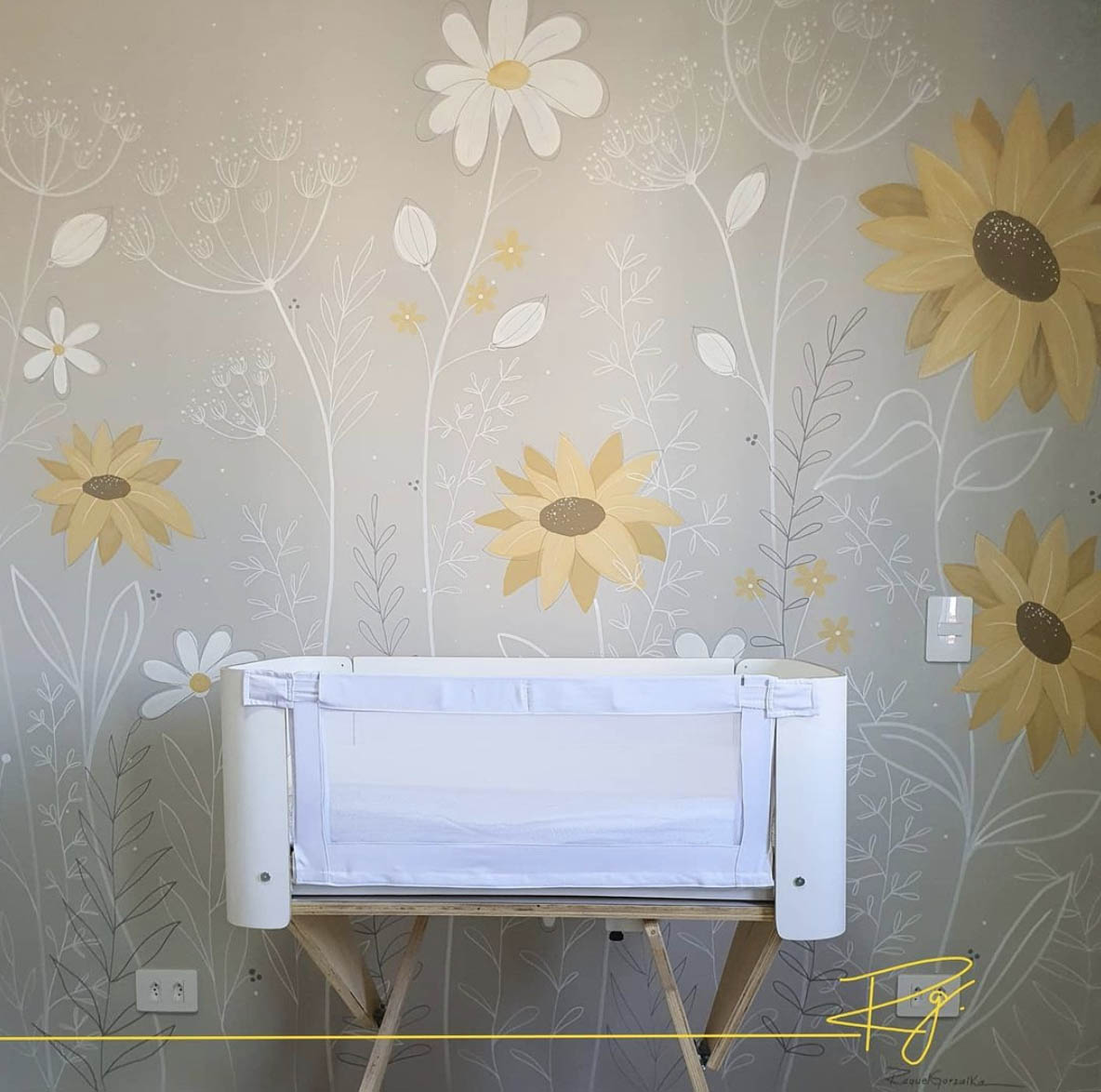Just Real Moms Quartos Infantis Ilustrações Decorativas Raquel Gorzalka Flores