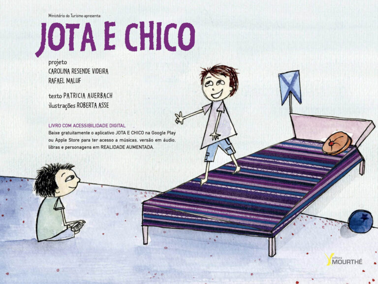 Jota e Chico: O primeiro livro infantil 100% inclusivo e musical