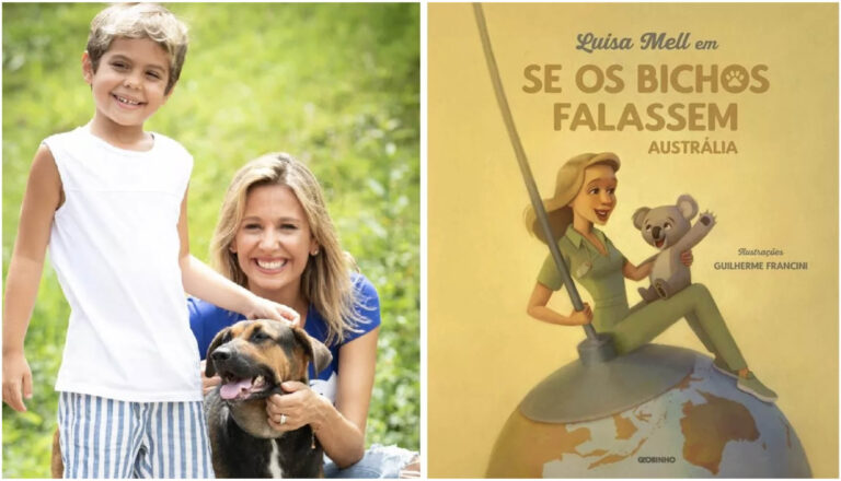 Luisa Mell e seu 1º livro infantil “Se Os Bichos Falassem: Austrália”