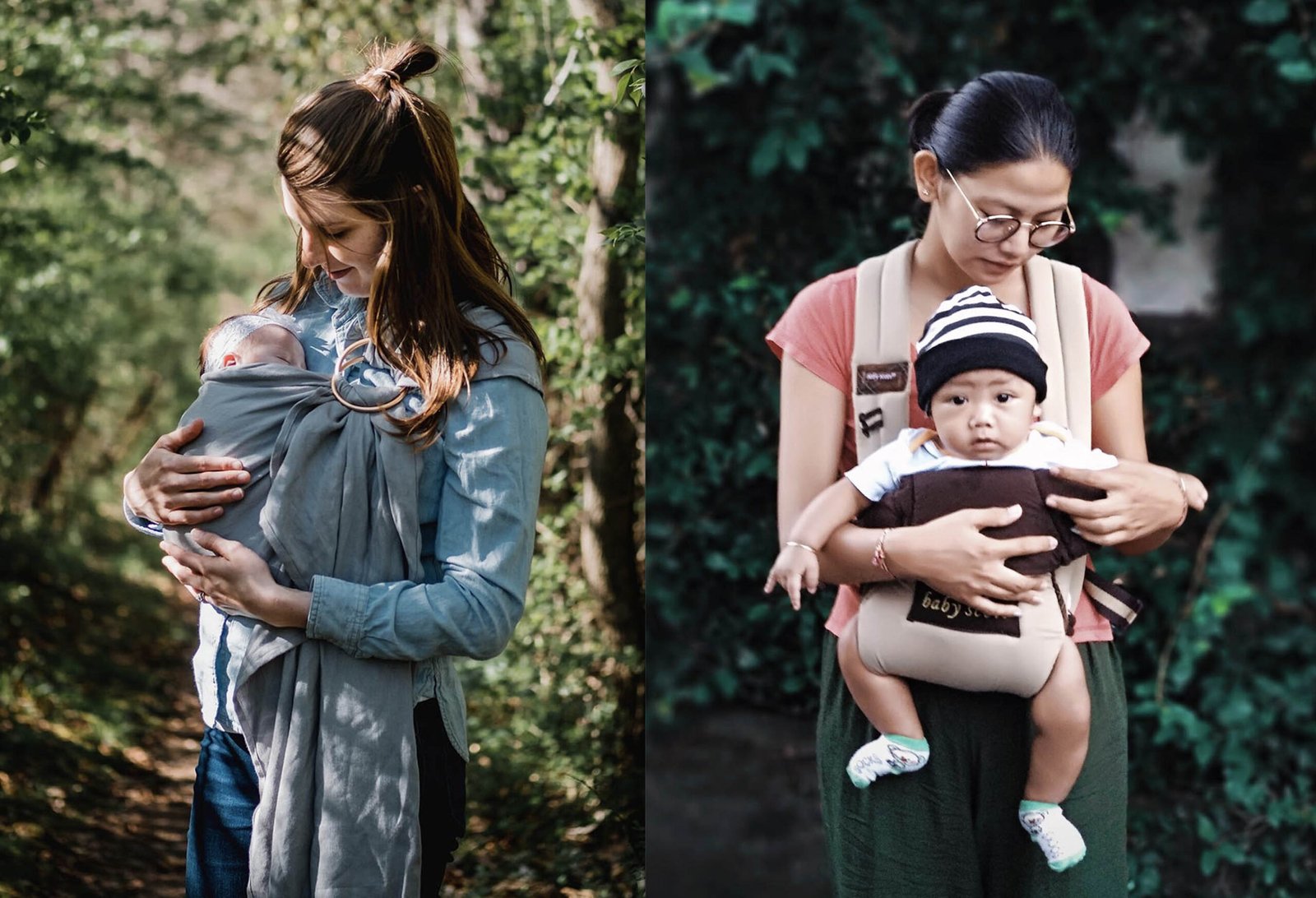 Canguru ou sling Dra Natasha Vogel Just Real Moms