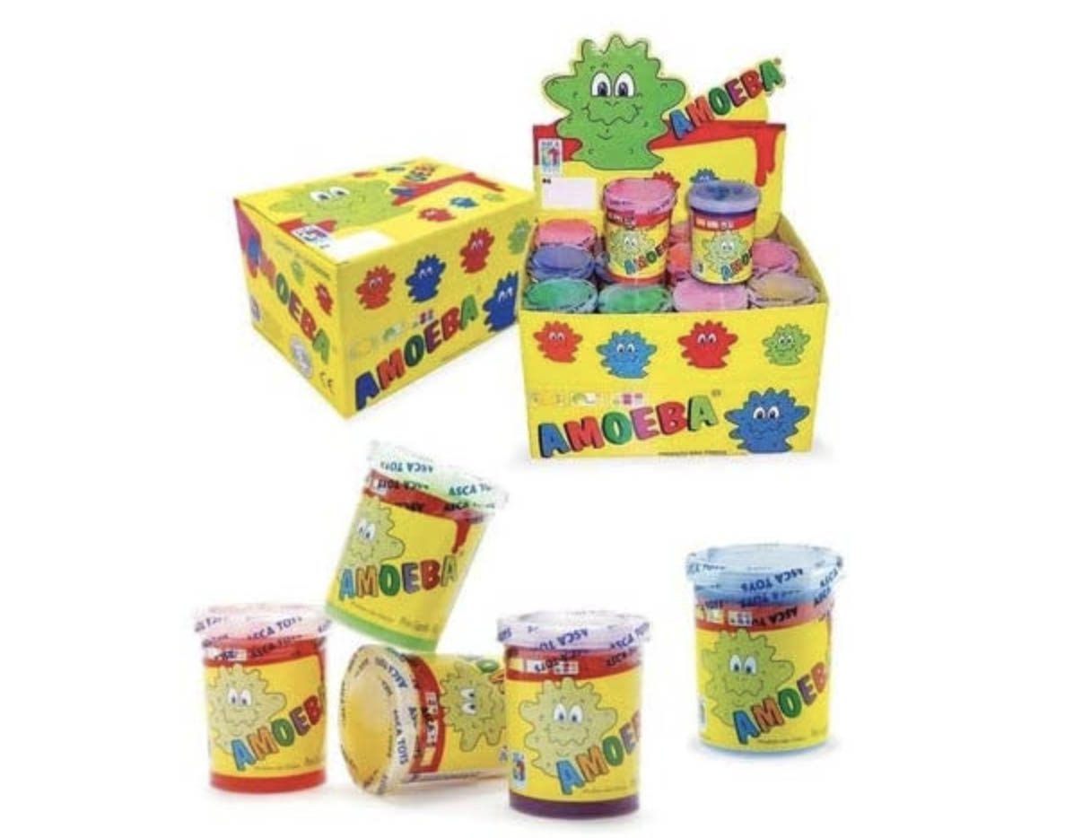 Amoeba Geleca Slime Brinquedos Anos 80 e 90 Just Real Moms