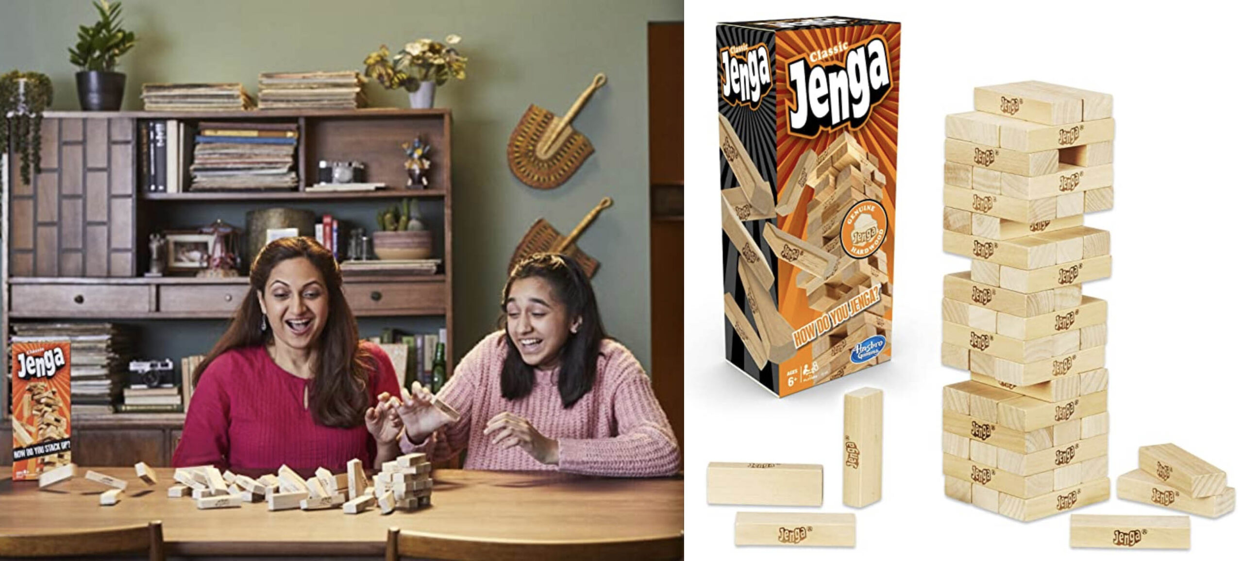 Jenga Just Real Moms