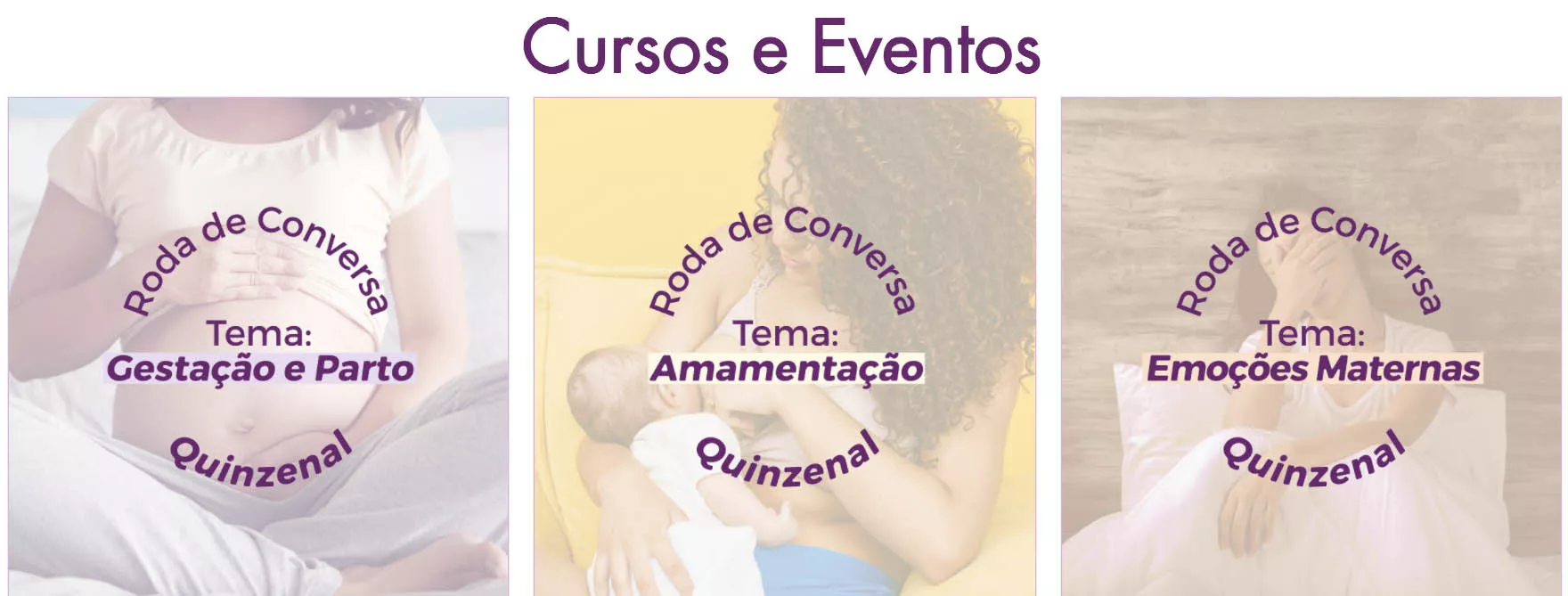 Gestar Cursos Eventos Plataforma Maternidade Humanizada Just Real Moms