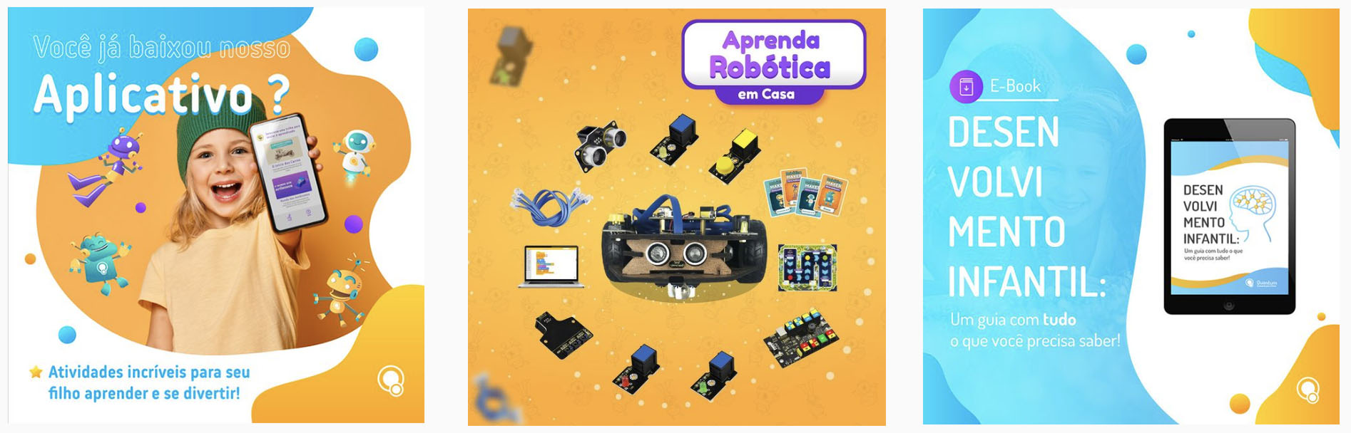 Quantum Educacional Cursos para Crianças Robótica Just Real Moms