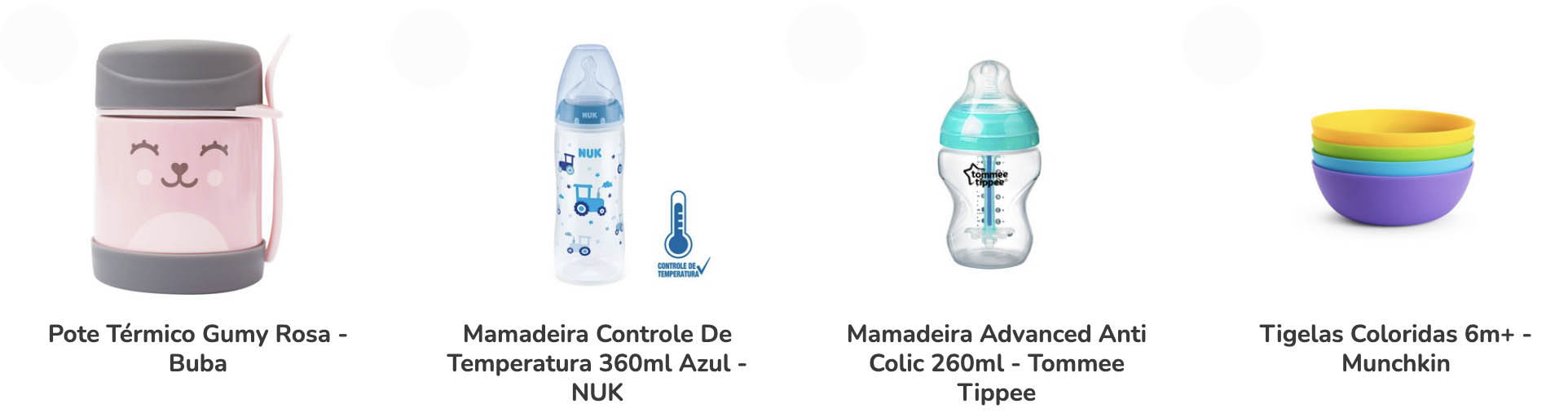 Alimentação Enxoval Bebe Marketplace Just Real Moms