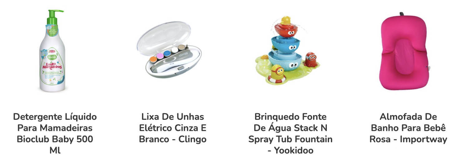 Banho Higiene Enxoval Bebe Marketplace Just Real Moms