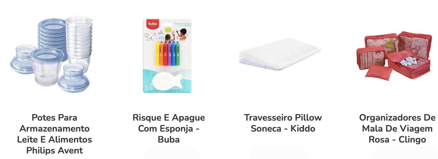 Para a Mamãe Gravidicas Store Enxoval Bebe Marketplace Just Real Moms
