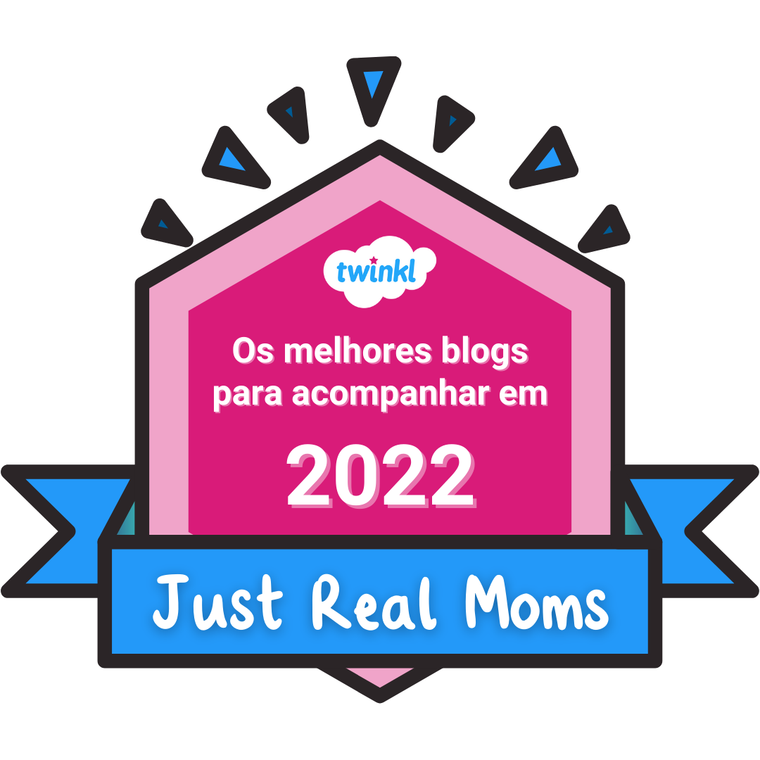 Selo Twinkl Melhores Blogs de Mães 2022 Just Real Moms