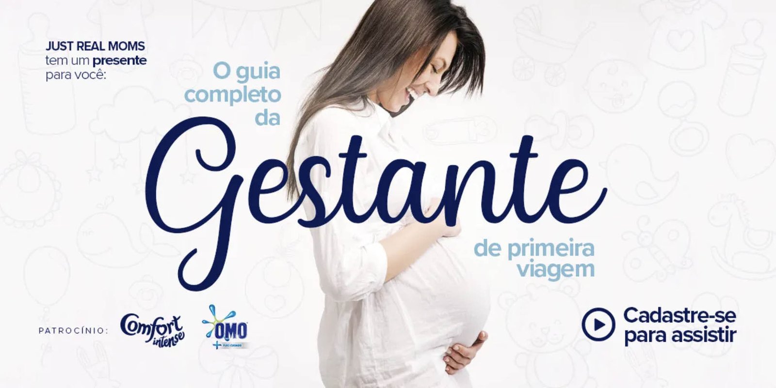 Curso para Gestantes Online Gratuito Montar o enxoval do seu bebe Just Real Moms