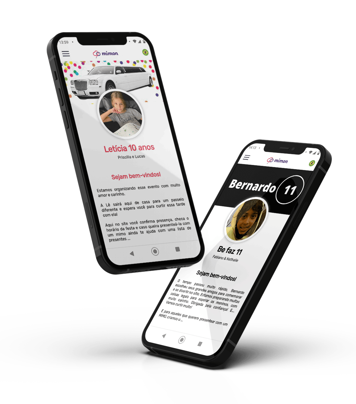 Mimon iBabysite Chá de Bebê Online Guia de Fornecedores Just Real Moms