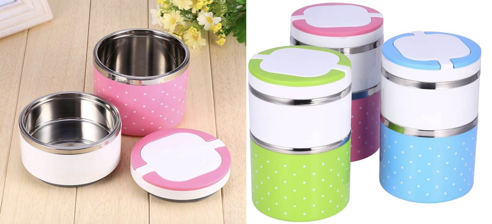 Recipiente Alimentos Aço Inoxidável Térmico Piquenique Ar Livre Just Real Moms