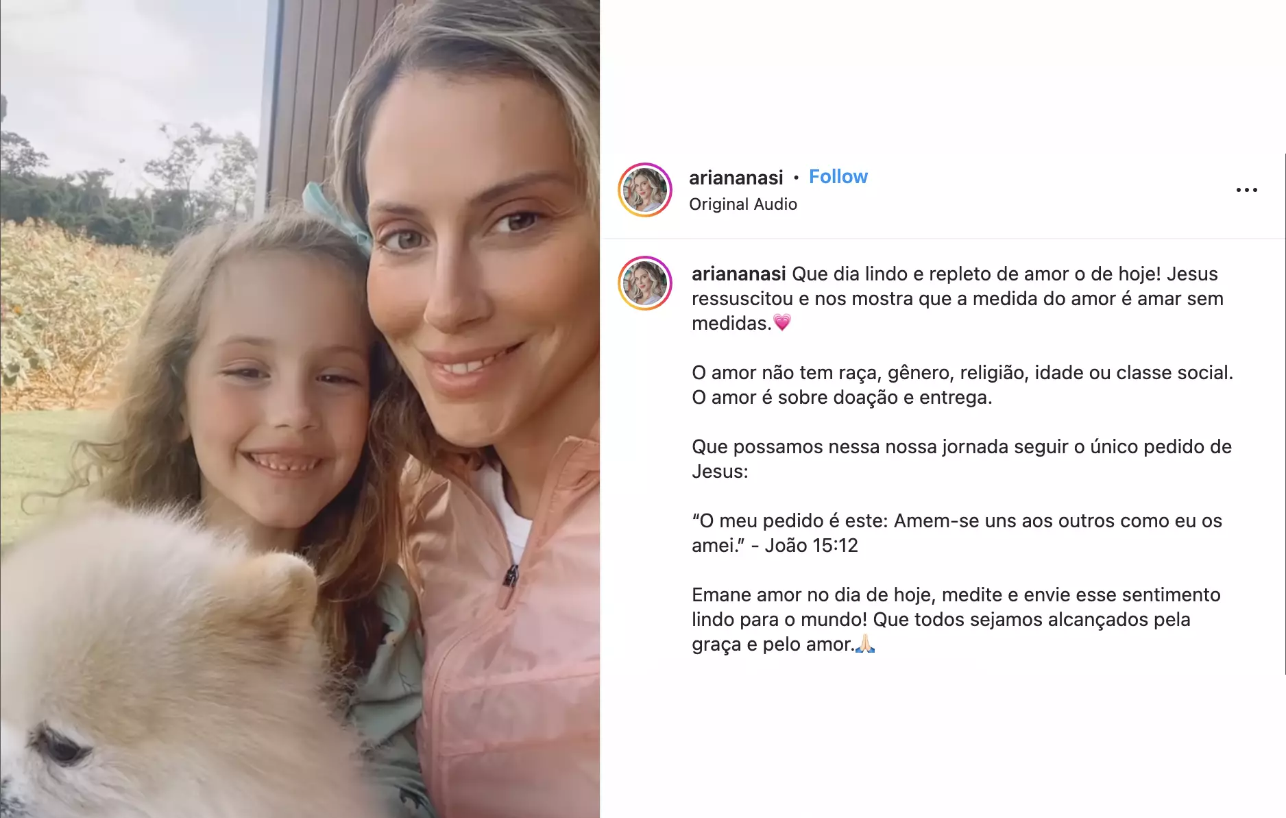 Ariana Nasi com Filha Just Real Moms