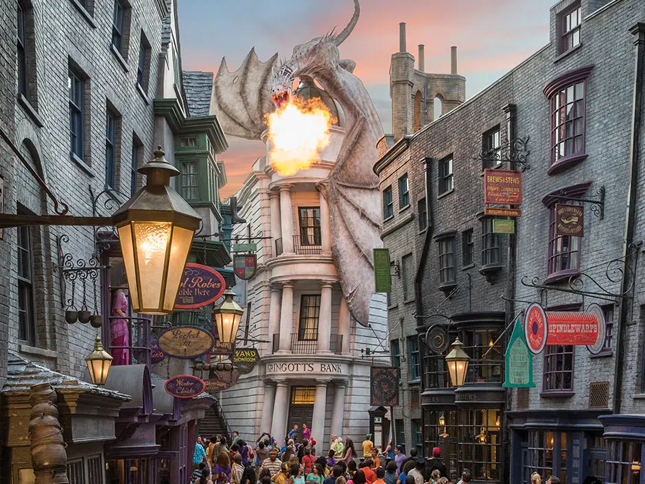 The Wizarding World of Harry Potter Dragon Alley Orlando Just Real Moms