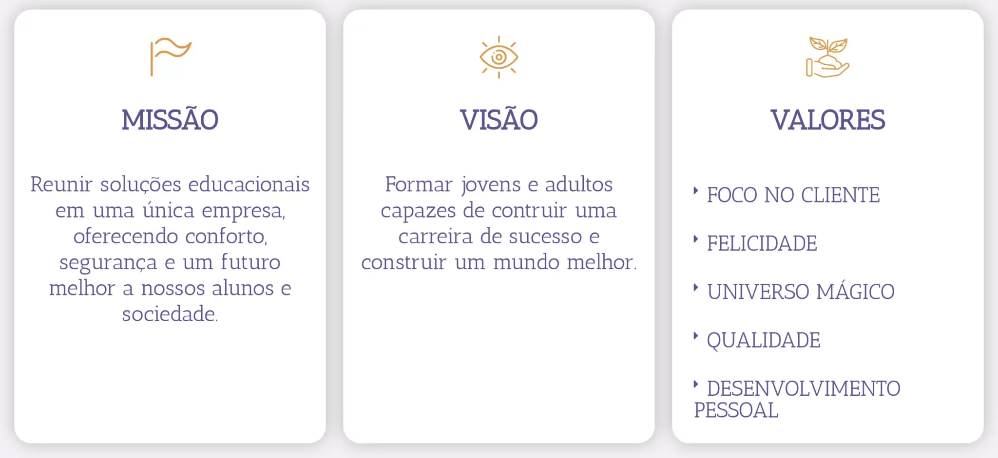 Missão Visão Valores Co Study Pinheiros Educação do Futuro Just Real Moms